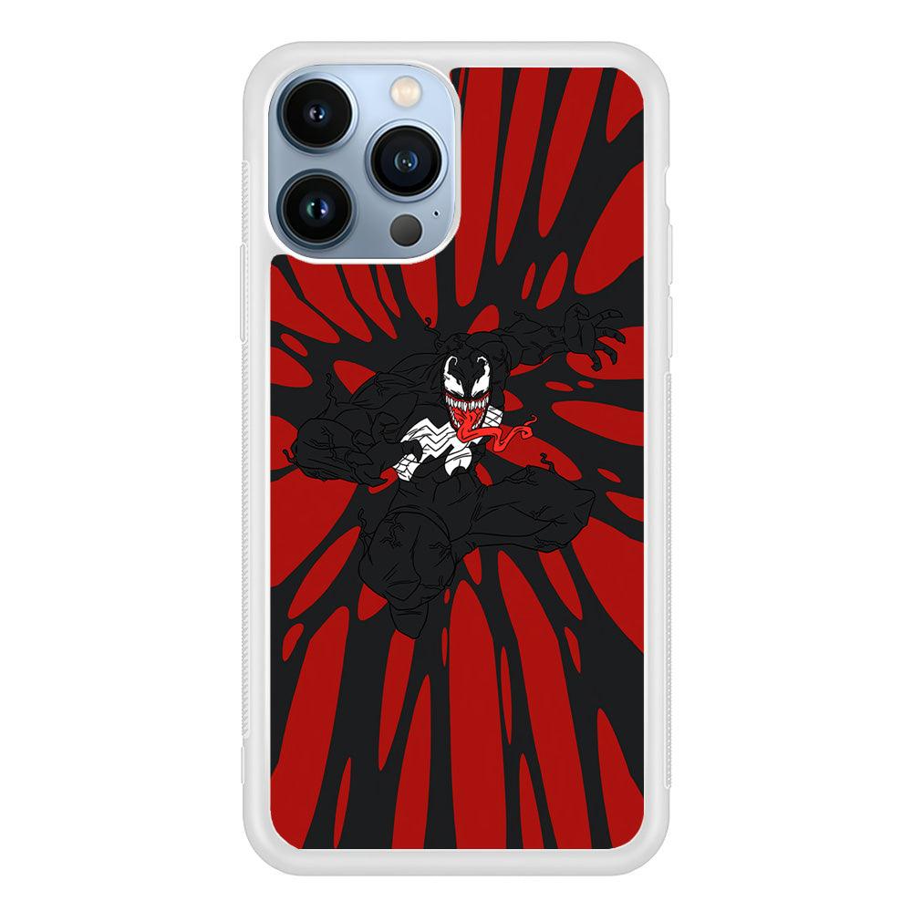 Venom The Nightmare Jump iPhone 15 Pro Case-Oxvistore