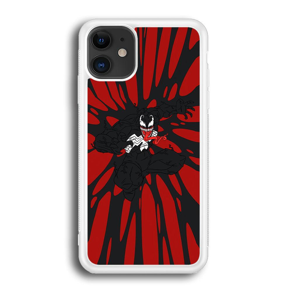 Venom The Nightmare Jump iPhone 12 Case-Oxvistore