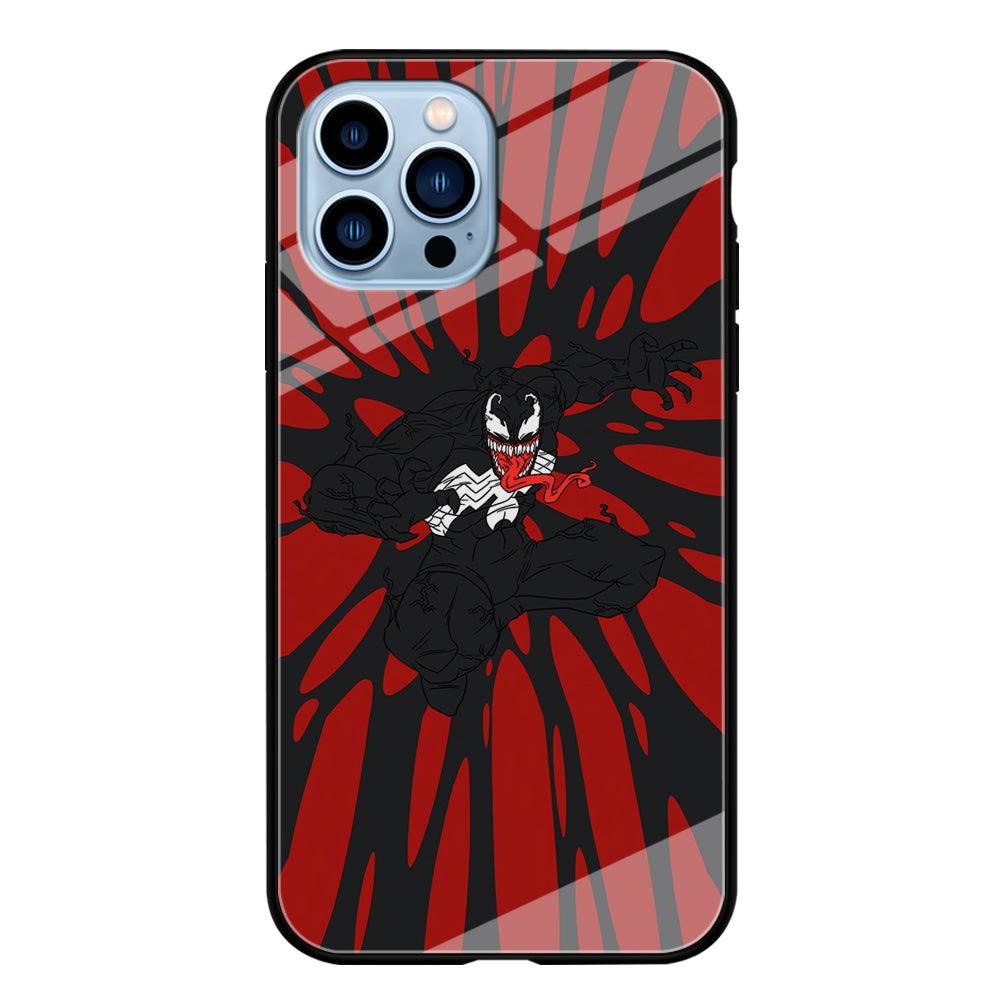 Venom The Nightmare Jump iPhone 15 Pro Case-Oxvistore