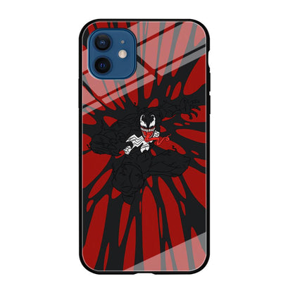 Venom The Nightmare Jump iPhone 12 Case-Oxvistore