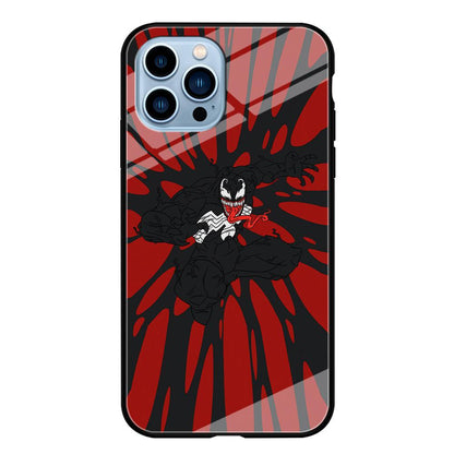 Venom The Nightmare Jump iPhone 14 Pro Max Case-Oxvistore