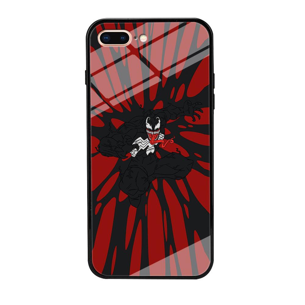 Venom The Nightmare Jump iPhone 8 Plus Case-Oxvistore