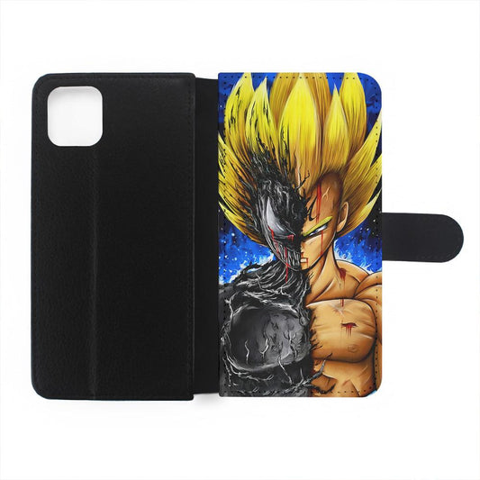 Venom X Vegeta Fusion Flip Wallet Phone Case-Oxvistore