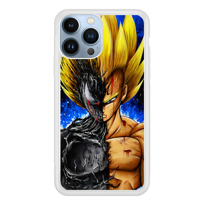 Venom X Vegeta Fusion 2D Rubber Phone Case