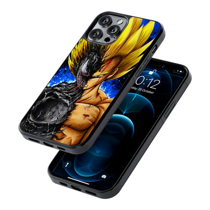 Venom X Vegeta Fusion 2D Rubber Phone Case