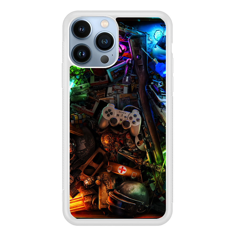 Video Games Retro Art 2D Rubber Phone Case