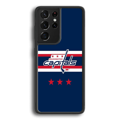 Washington Capitals The Red Star Samsung Galaxy S21 Ultra Case-Oxvistore