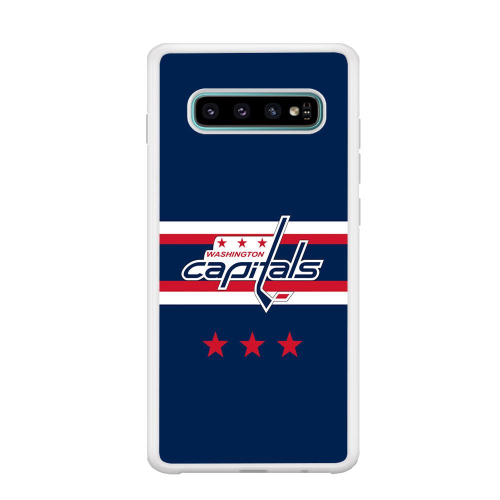 Washington Capitals The Red Star Samsung Galaxy S10 Case-Oxvistore