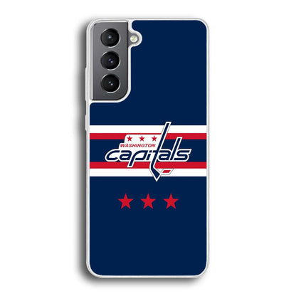 Washington Capitals The Red Star Samsung Galaxy S21 Case-Oxvistore