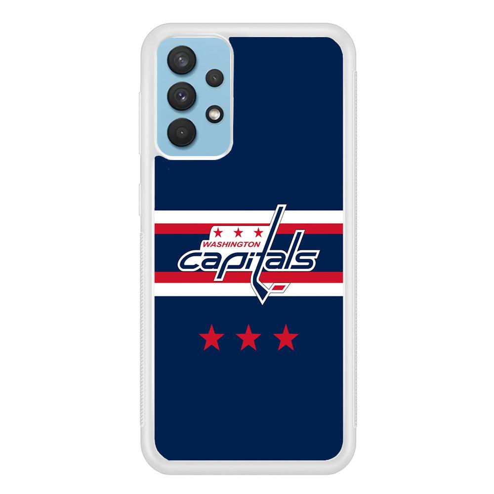 Washington Capitals The Red Star Samsung Galaxy A32 Case-Oxvistore