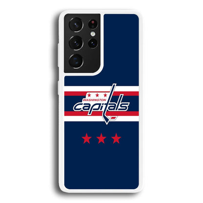 Washington Capitals The Red Star Samsung Galaxy S21 Ultra Case-Oxvistore