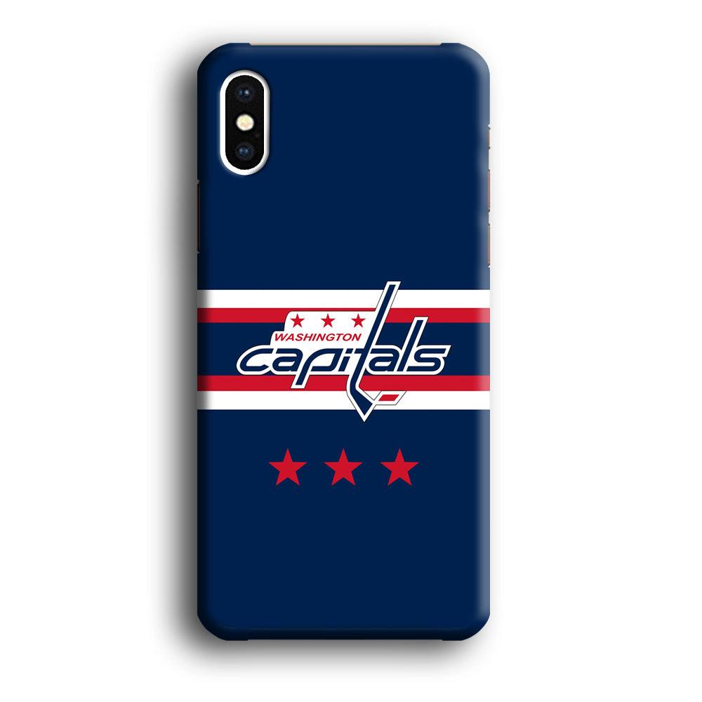 Washington Capitals The Red Star iPhone X Case-Oxvistore