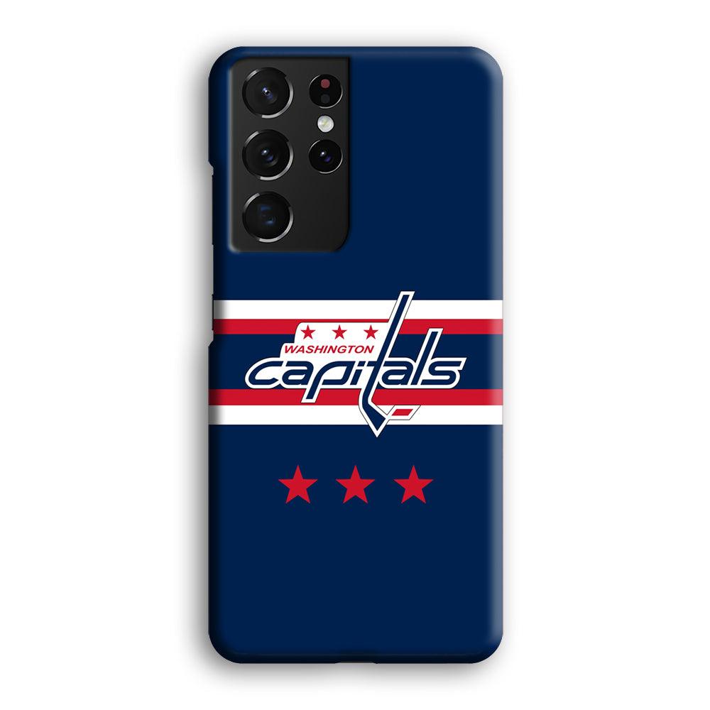 Washington Capitals The Red Star Samsung Galaxy S21 Ultra Case-Oxvistore