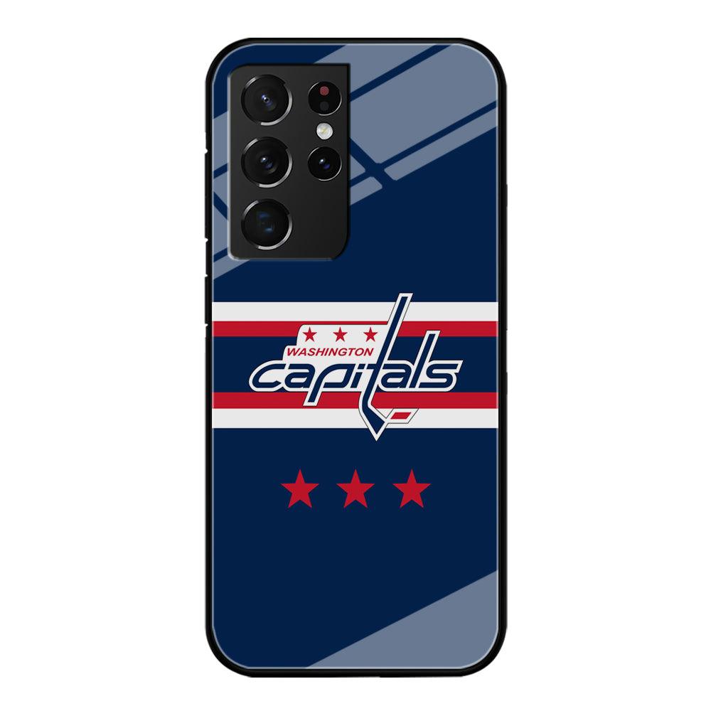 Washington Capitals The Red Star Samsung Galaxy S21 Ultra Case-Oxvistore