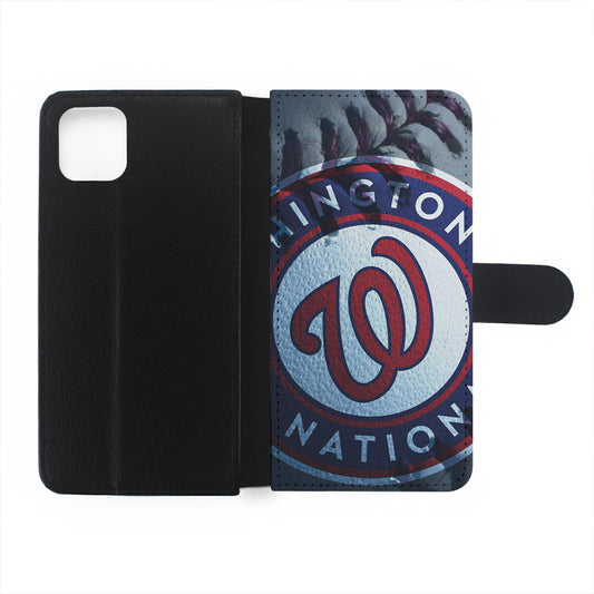 Washington Nationals Ball Flip Wallet Phone Case