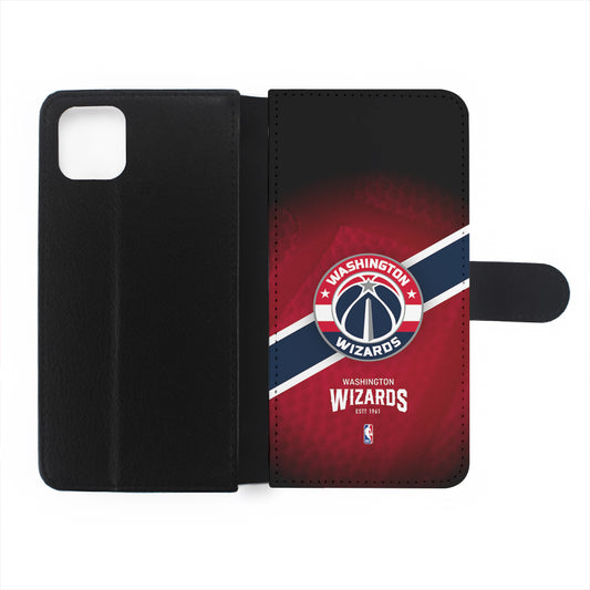 Washington Wizards Logo Flip Wallet Phone Case