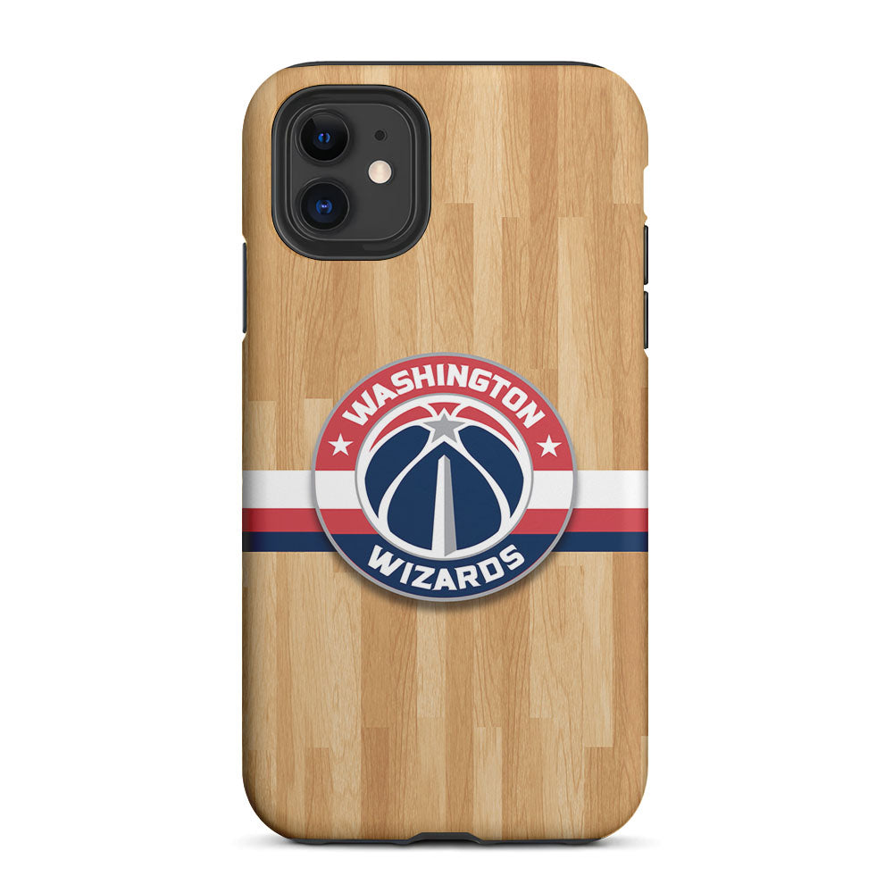 Washington Wizards Wood 2 in 1 Tough Phone Case