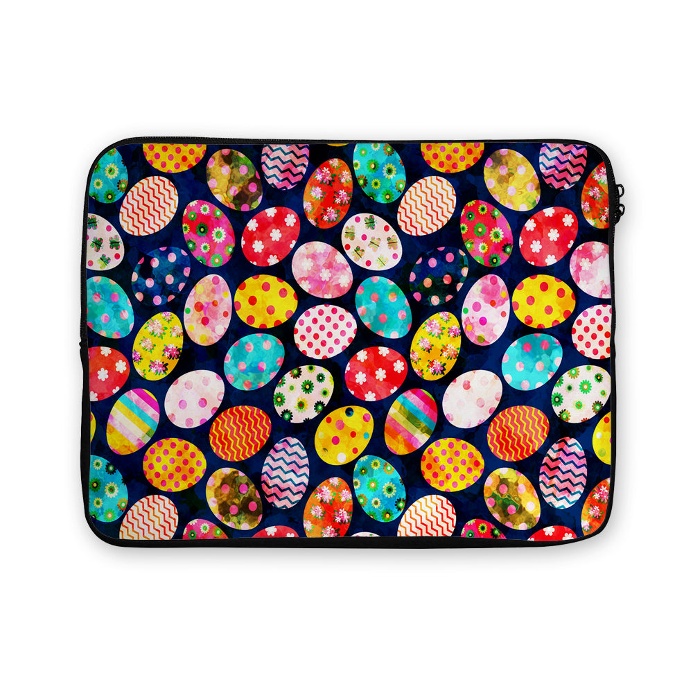 Watercolor Easter Eggs Laptop Sleeve Protective Cover