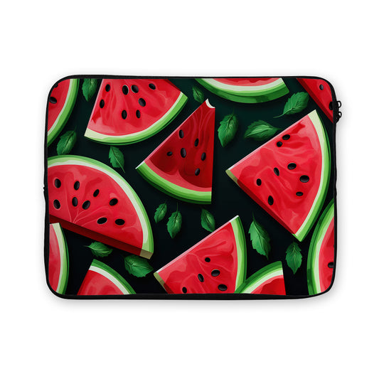 Watermelon Fruit Wedges Laptop Sleeve Protective Cover