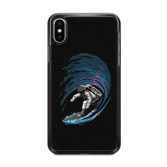 Wave In Space iPhone XS Case-Oxvistore