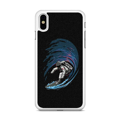 Wave In Space iPhone X Case-Oxvistore