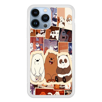 We Bare Bears Aaesthetic 2D Rubber Phone Case