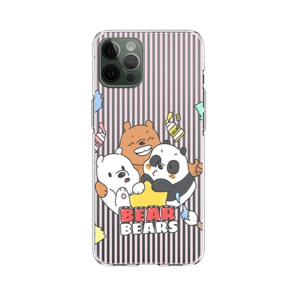 We Bare Bears Hugs from Brothers Clear Soft Case