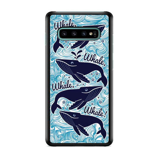 Whale Wave Oceanic Samsung Galaxy S10 Plus Case-Oxvistore