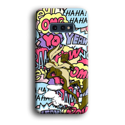 Wile Coyote Run Too Far Samsung Galaxy S10E Case-Oxvistore