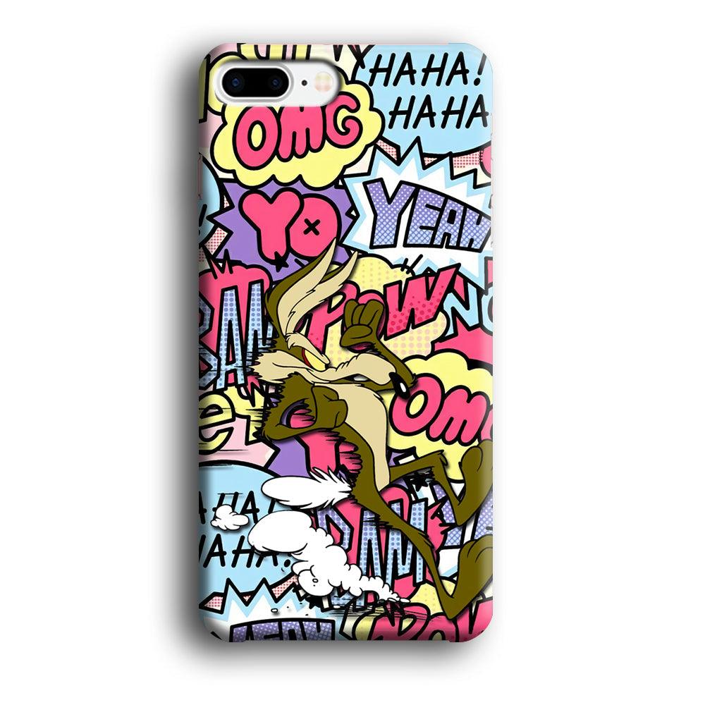 Wile Coyote Run Too Far iPhone 7 Plus Case-Oxvistore