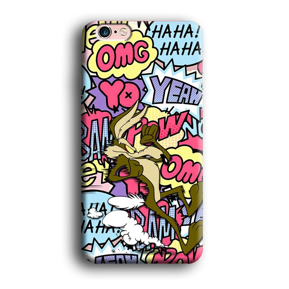 Wile Coyote Run Too Far iPhone 6 | 6s Case-Oxvistore