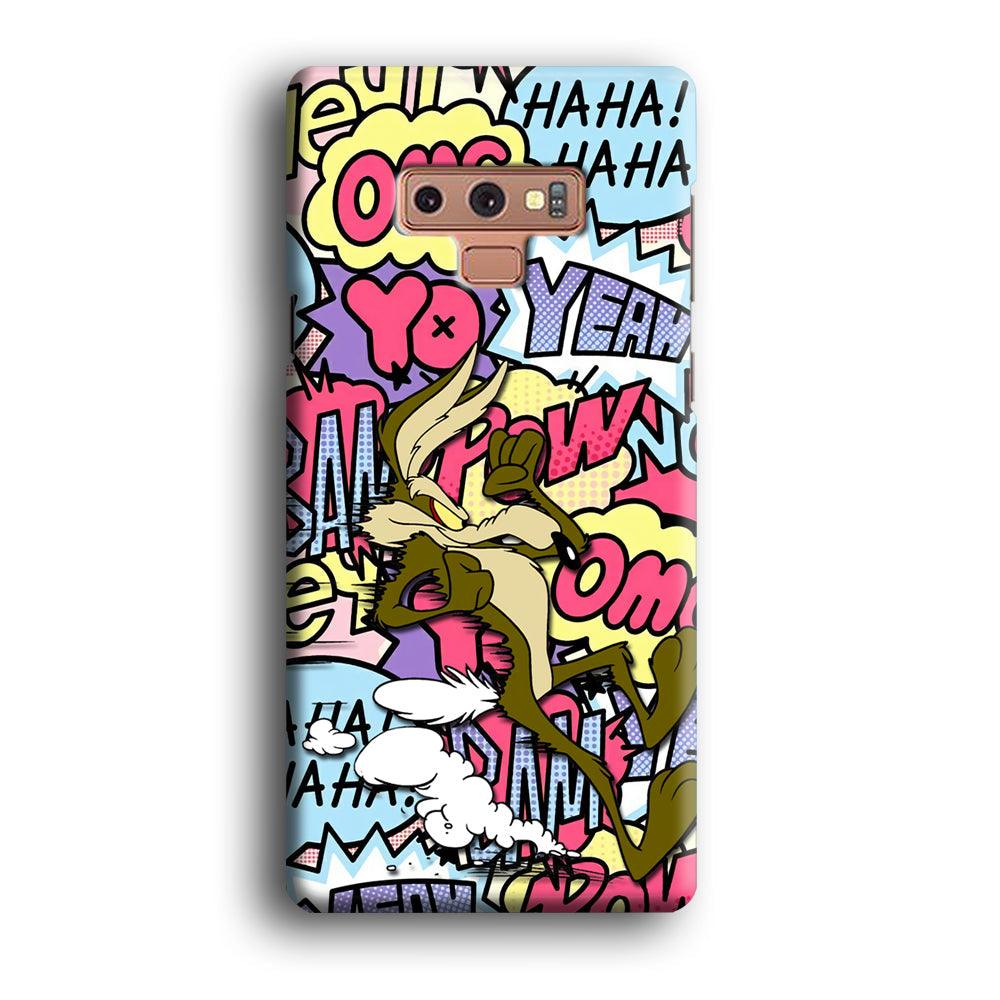 Wile Coyote Run Too Far Samsung Galaxy Note 9 Case-Oxvistore