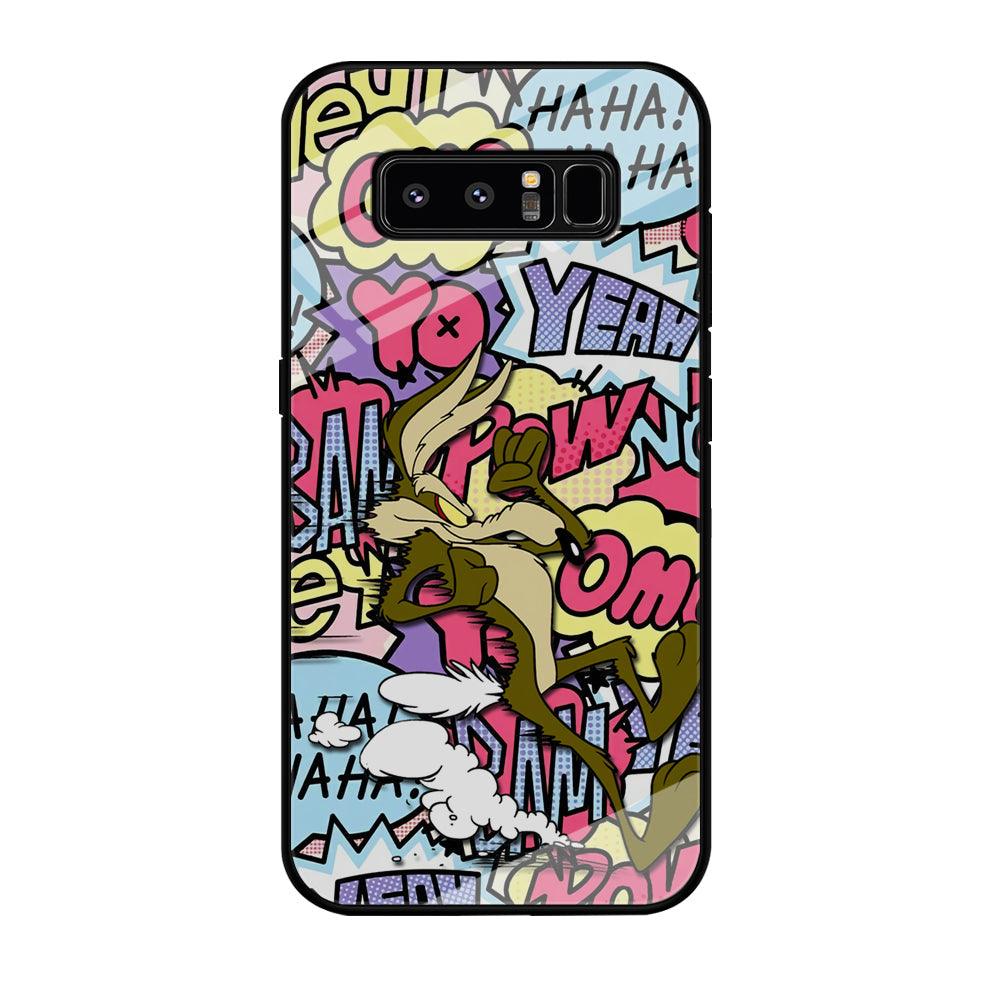 Wile Coyote Run Too Far Samsung Galaxy Note 8 Case-Oxvistore