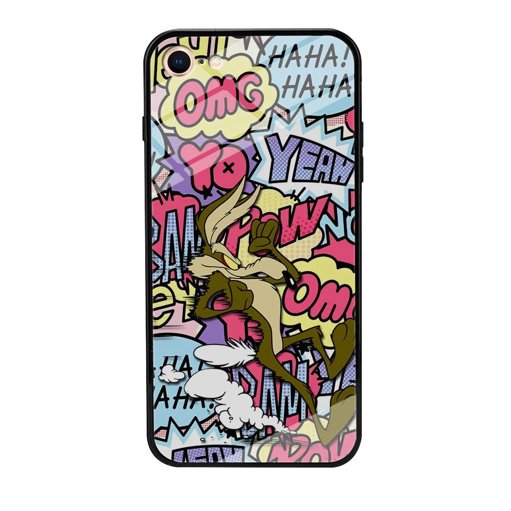 Wile Coyote Run Too Far iPhone 8 Case-Oxvistore