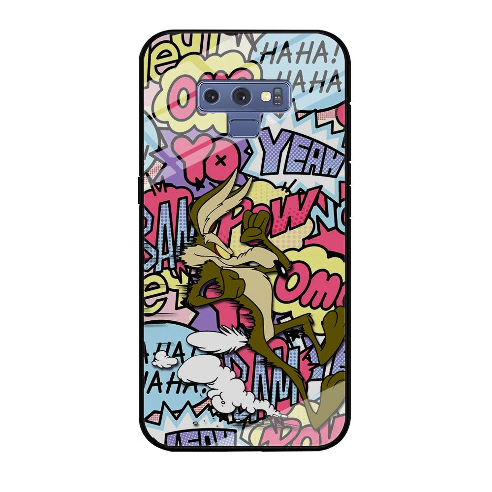 Wile Coyote Run Too Far Samsung Galaxy Note 9 Case-Oxvistore