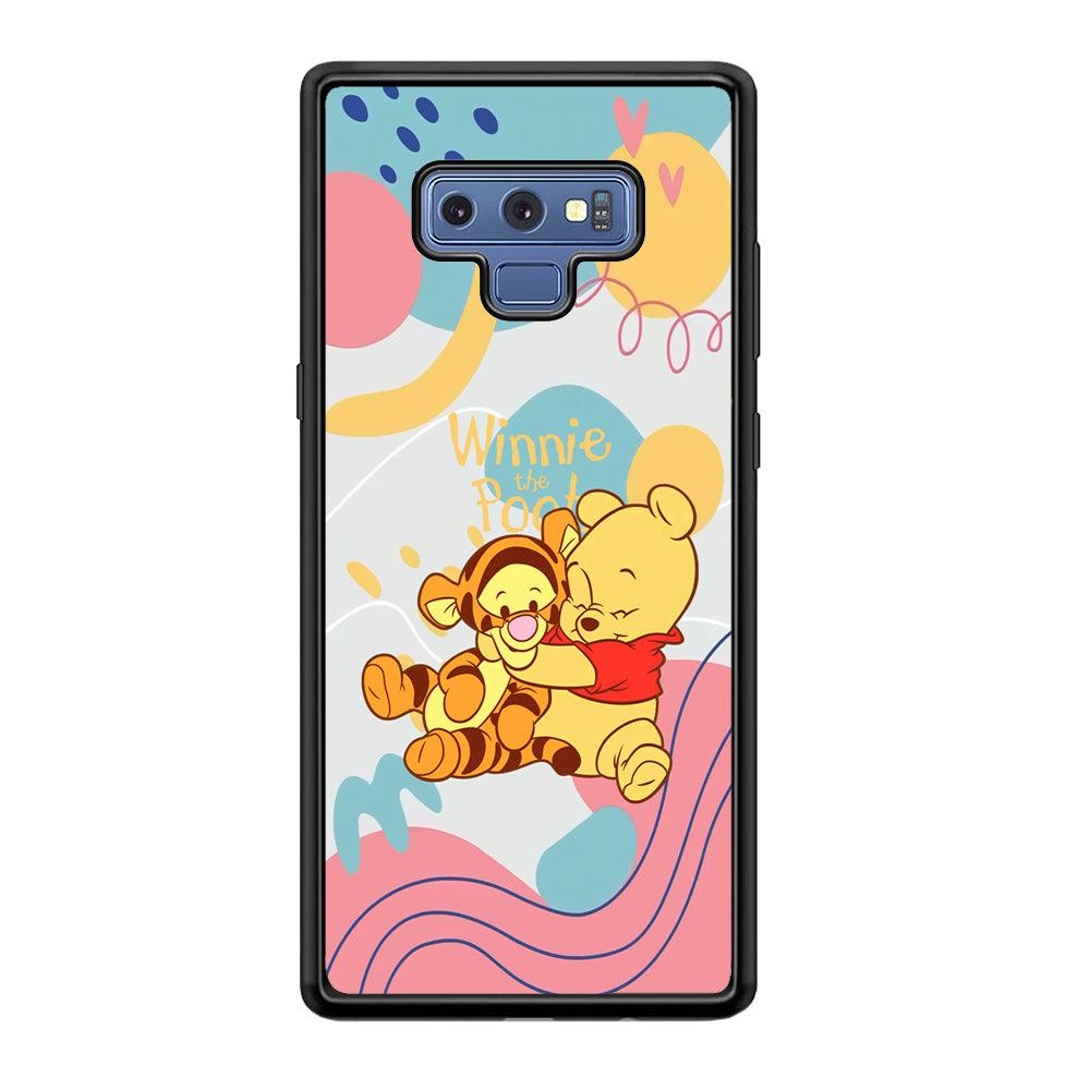 Winnie The Pooh Hug Wholeheartedly Samsung Galaxy Note 9 Case-Oxvistore