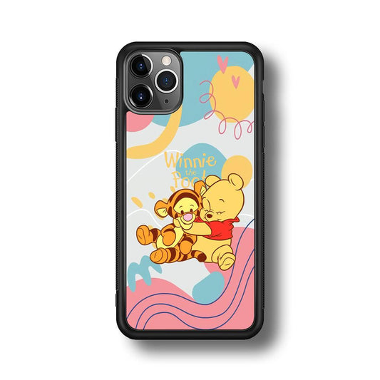 Winnie The Pooh Hug Wholeheartedly iPhone 11 Pro Case-Oxvistore