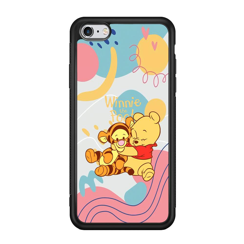 Winnie The Pooh Hug Wholeheartedly iPhone 6 | 6s Case-Oxvistore