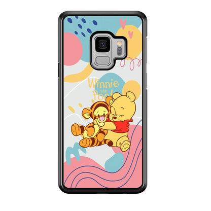 Winnie The Pooh Hug Wholeheartedly Samsung Galaxy S9 Case-Oxvistore