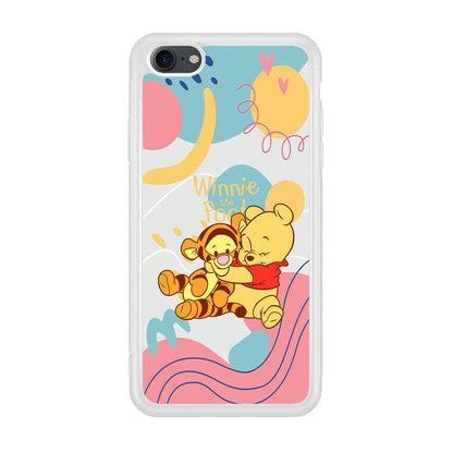 Winnie The Pooh Hug Wholeheartedly iPhone 7 Case-Oxvistore