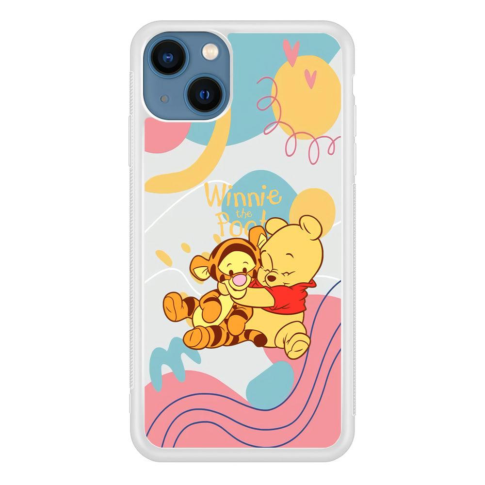 Winnie The Pooh Hug Wholeheartedly iPhone 13 Case-Oxvistore