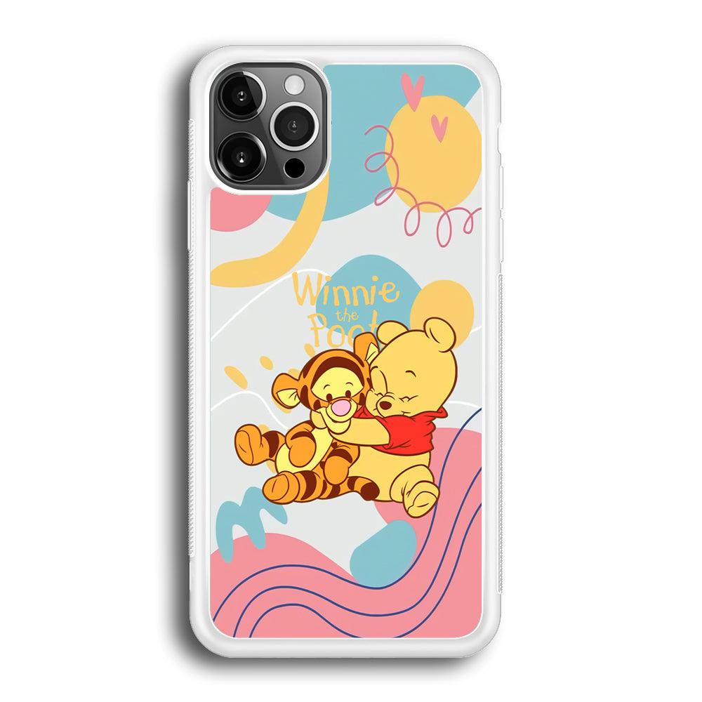 Winnie The Pooh Hug Wholeheartedly iPhone 12 Pro Case-Oxvistore