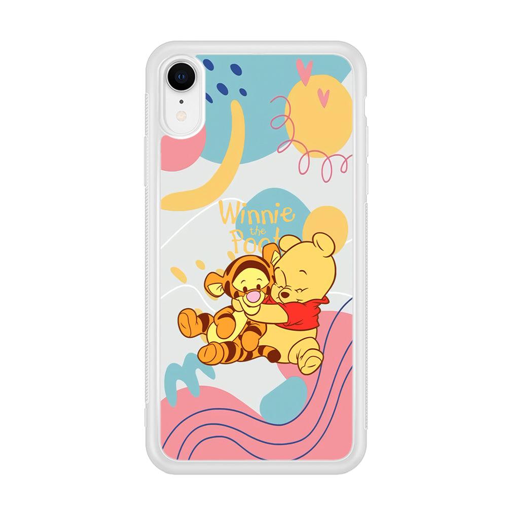 Winnie The Pooh Hug Wholeheartedly iPhone XR Case-Oxvistore