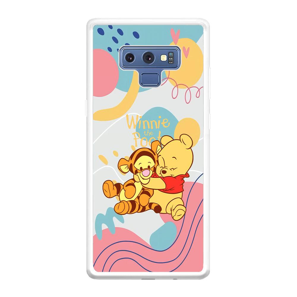 Winnie The Pooh Hug Wholeheartedly Samsung Galaxy Note 9 Case-Oxvistore