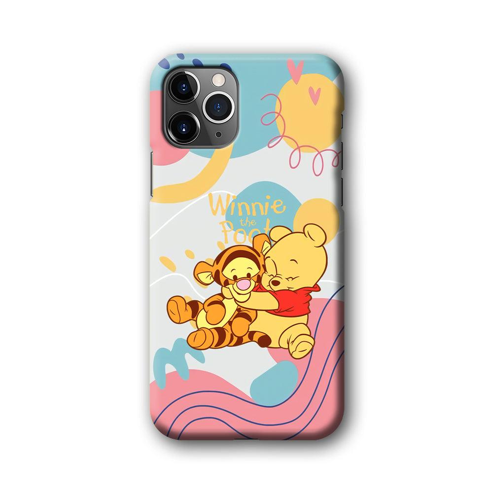 Winnie The Pooh Hug Wholeheartedly iPhone 11 Pro Max Case-Oxvistore