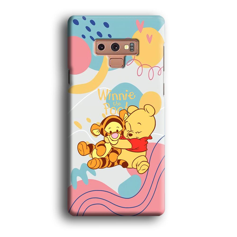 Winnie The Pooh Hug Wholeheartedly Samsung Galaxy Note 9 Case-Oxvistore