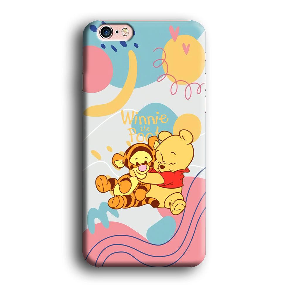 Winnie The Pooh Hug Wholeheartedly iPhone 6 Plus | 6s Plus Case-Oxvistore