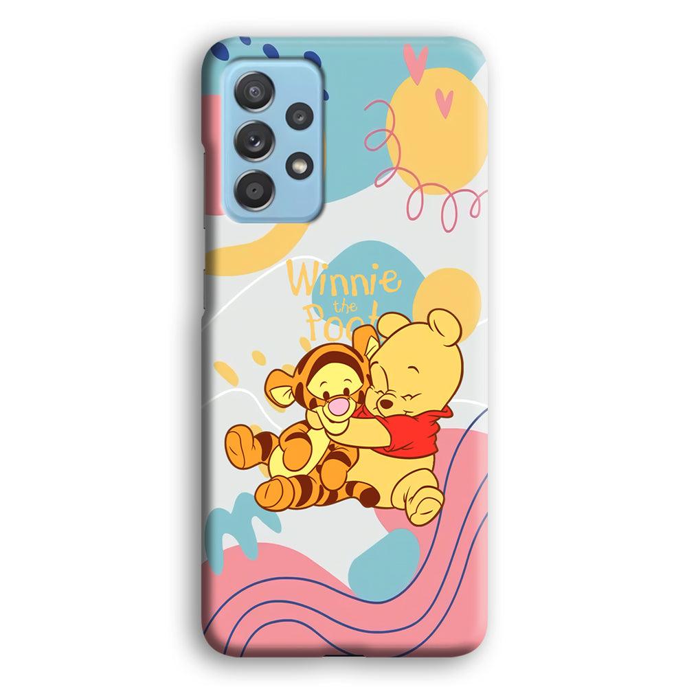 Winnie The Pooh Hug Wholeheartedly Samsung Galaxy A72 Case-Oxvistore