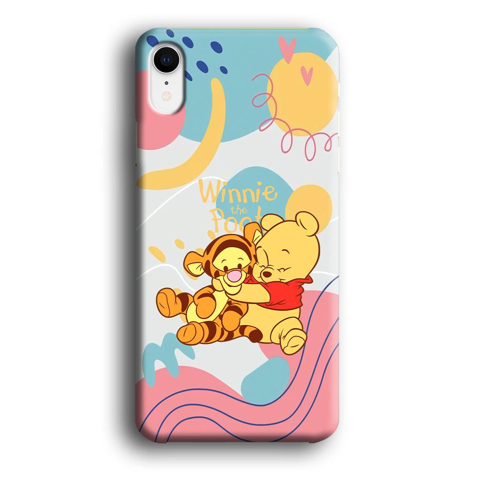 Winnie The Pooh Hug Wholeheartedly iPhone XR Case-Oxvistore