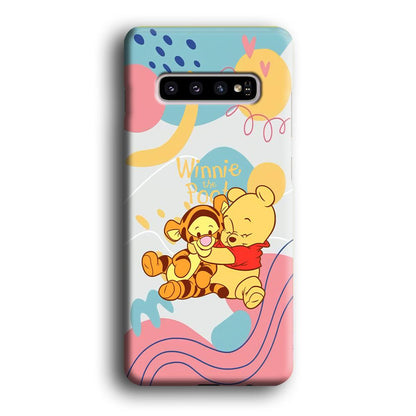 Winnie The Pooh Hug Wholeheartedly Samsung Galaxy S10 Case-Oxvistore